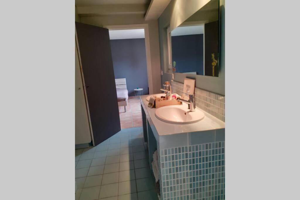 Appartement 3 Pieces Dans Villa Individuelle Falicon Buitenkant foto
