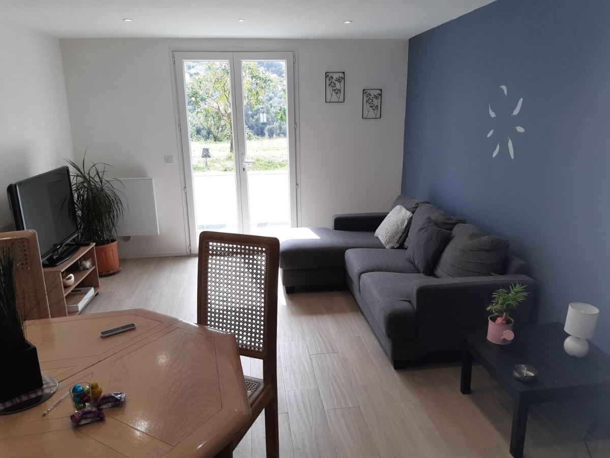 Appartement 3 Pieces Dans Villa Individuelle Falicon Buitenkant foto